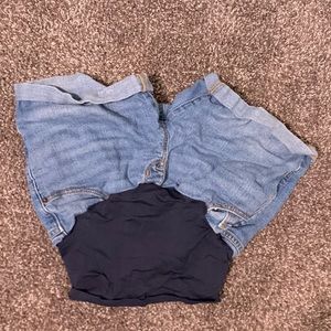 Maternity Jean shorts